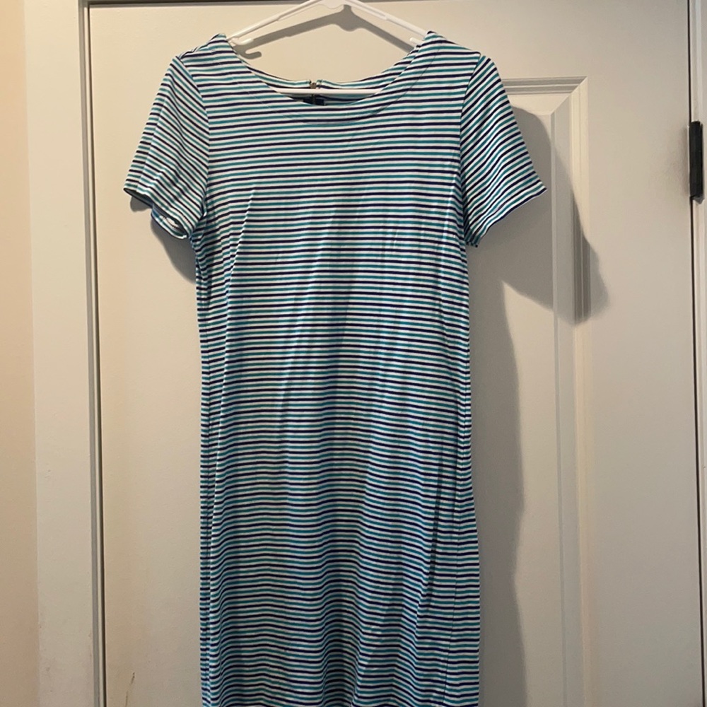 Striped T-shirt dress